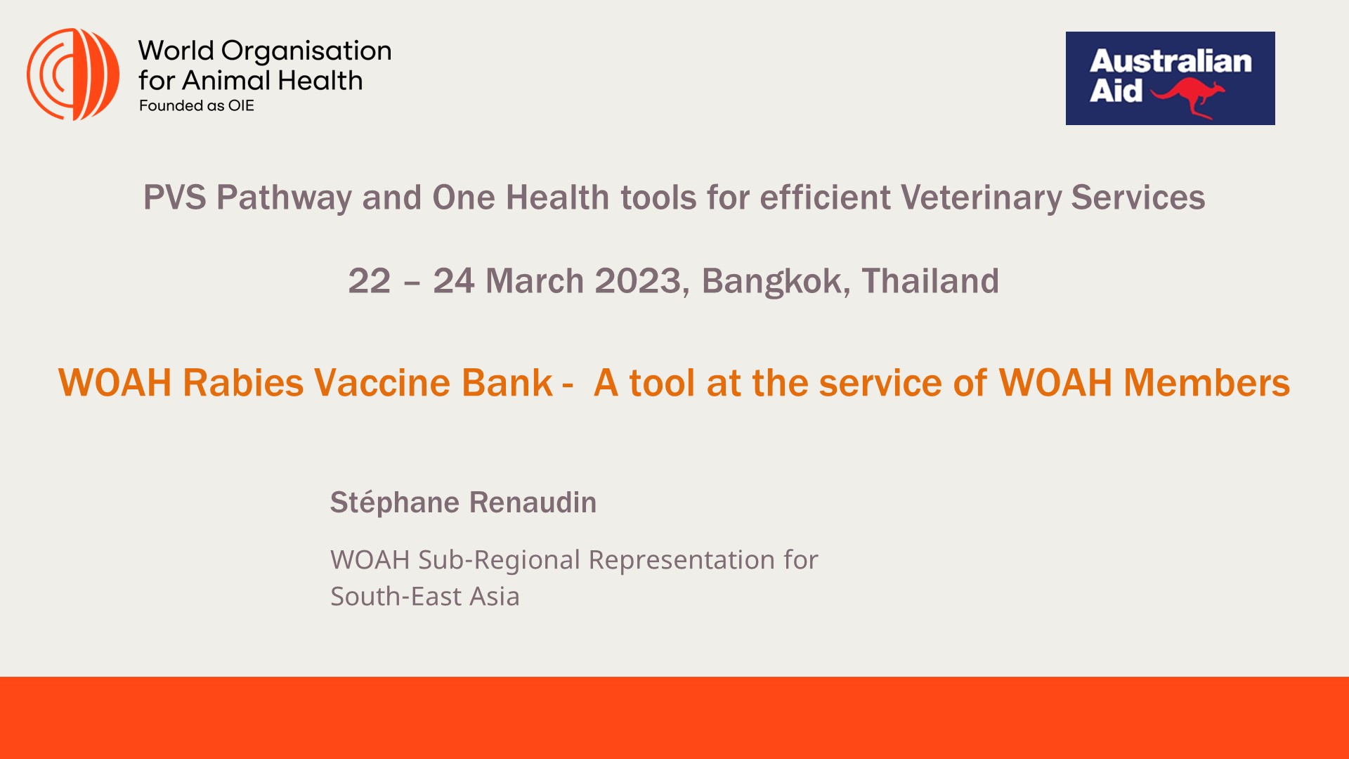 Day 2 S6 Stephane Renaudin WOAH VB