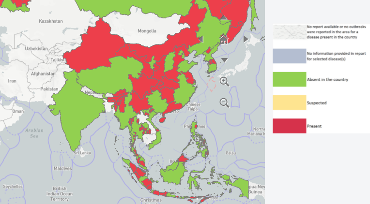 African swine fever in wild pigs in Asia & the Pacific - WOAH - Asia